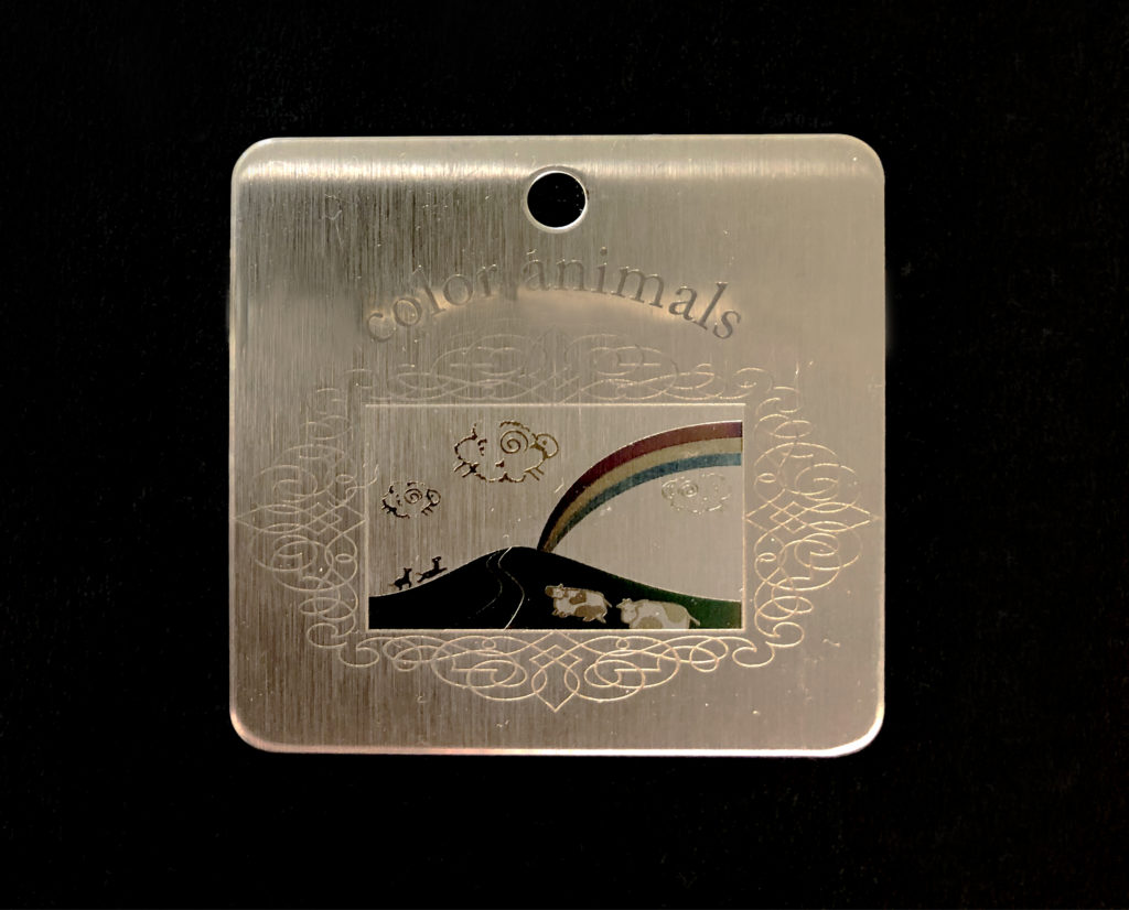 ステンレスへのカラーマーキング