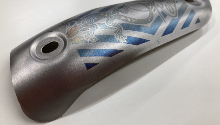 xTool F1 ultra 曲面カラーマーキング完成品