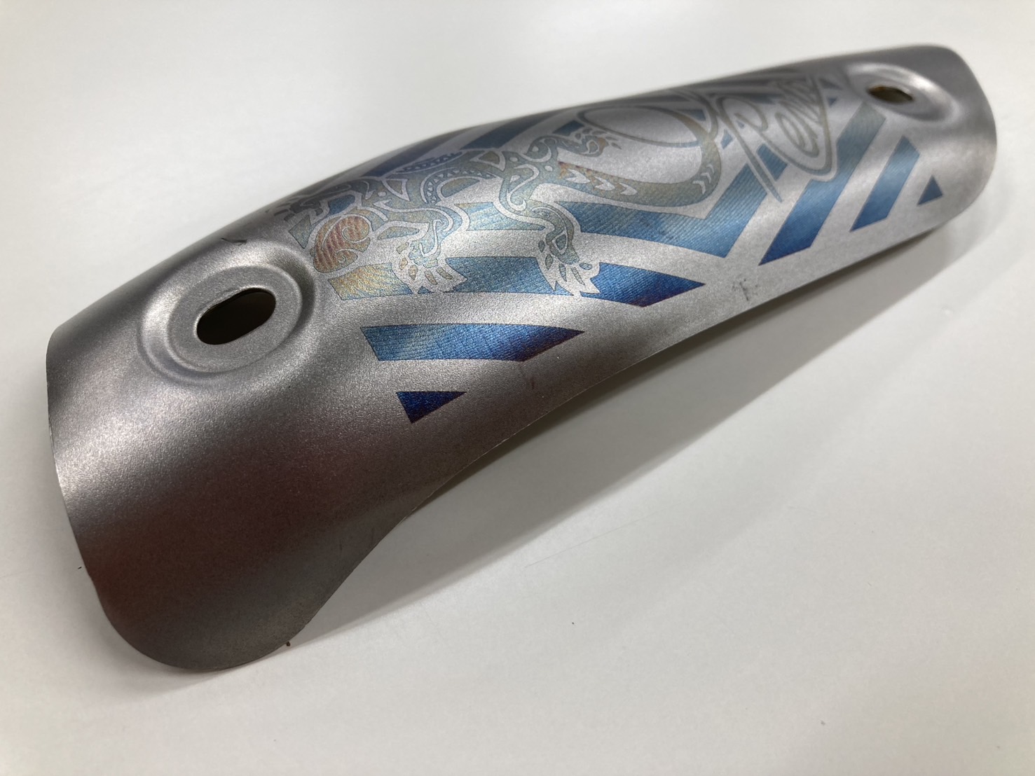 xTool F1 ultra 曲面カラーマーキング完成品