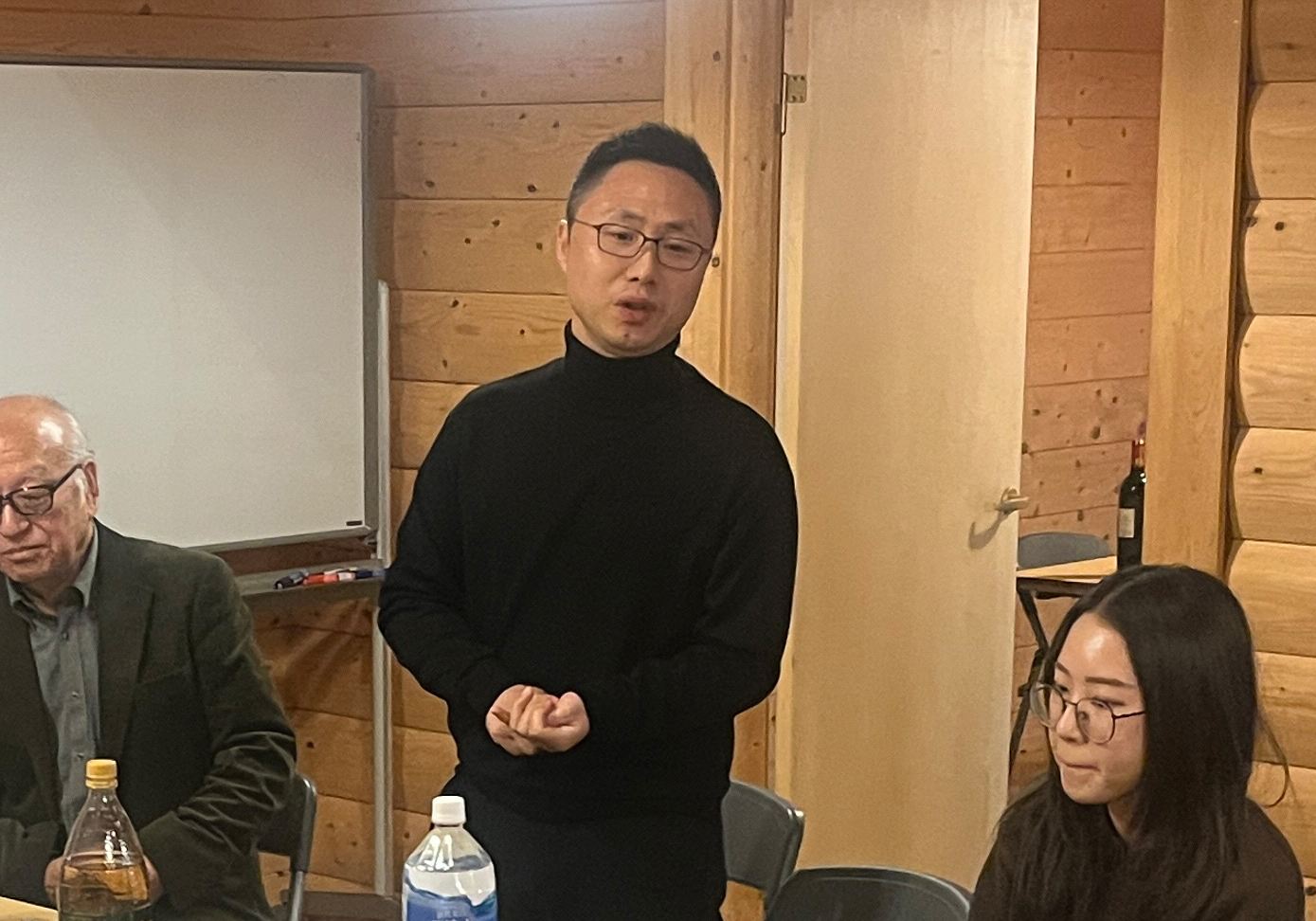 ▲挨拶するxTool Japanの金CEO。