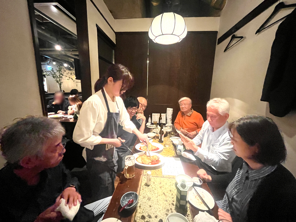 ▲八王子で行われたFDA懇親会。