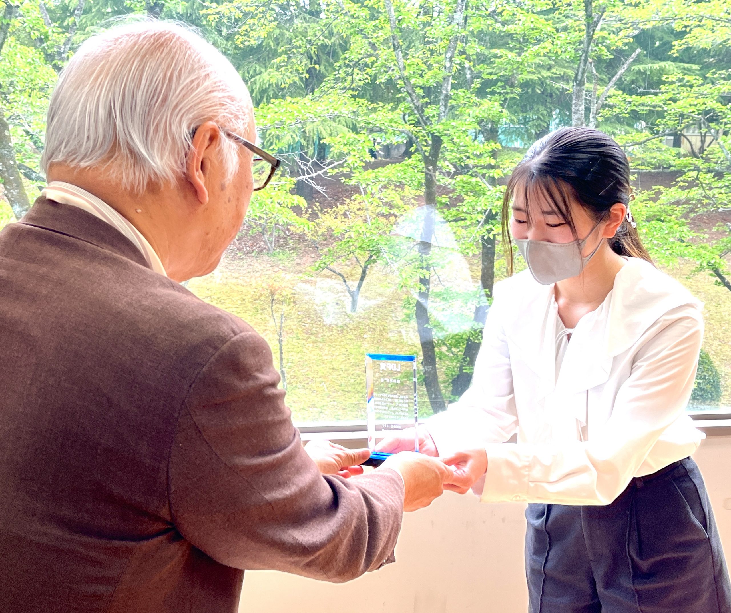 ▲LDF賞の諏訪さん